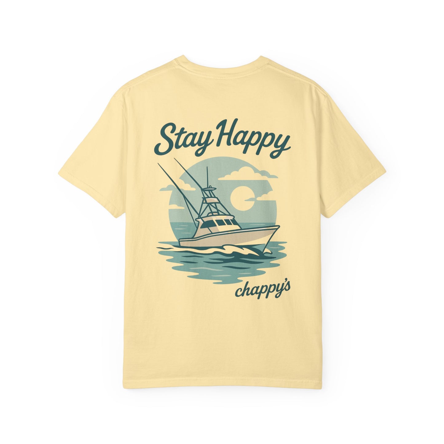 Stay Happy Sport Fishing T