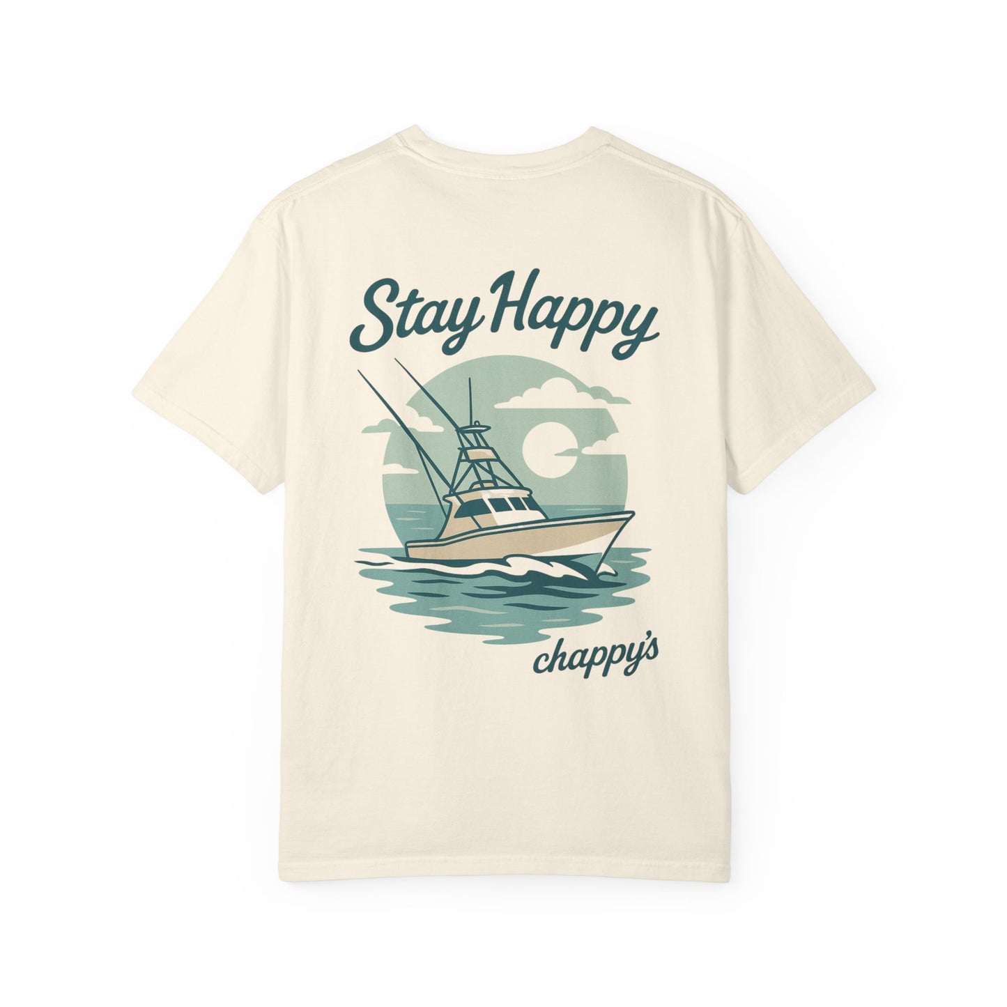 Stay Happy Sport Fishing T