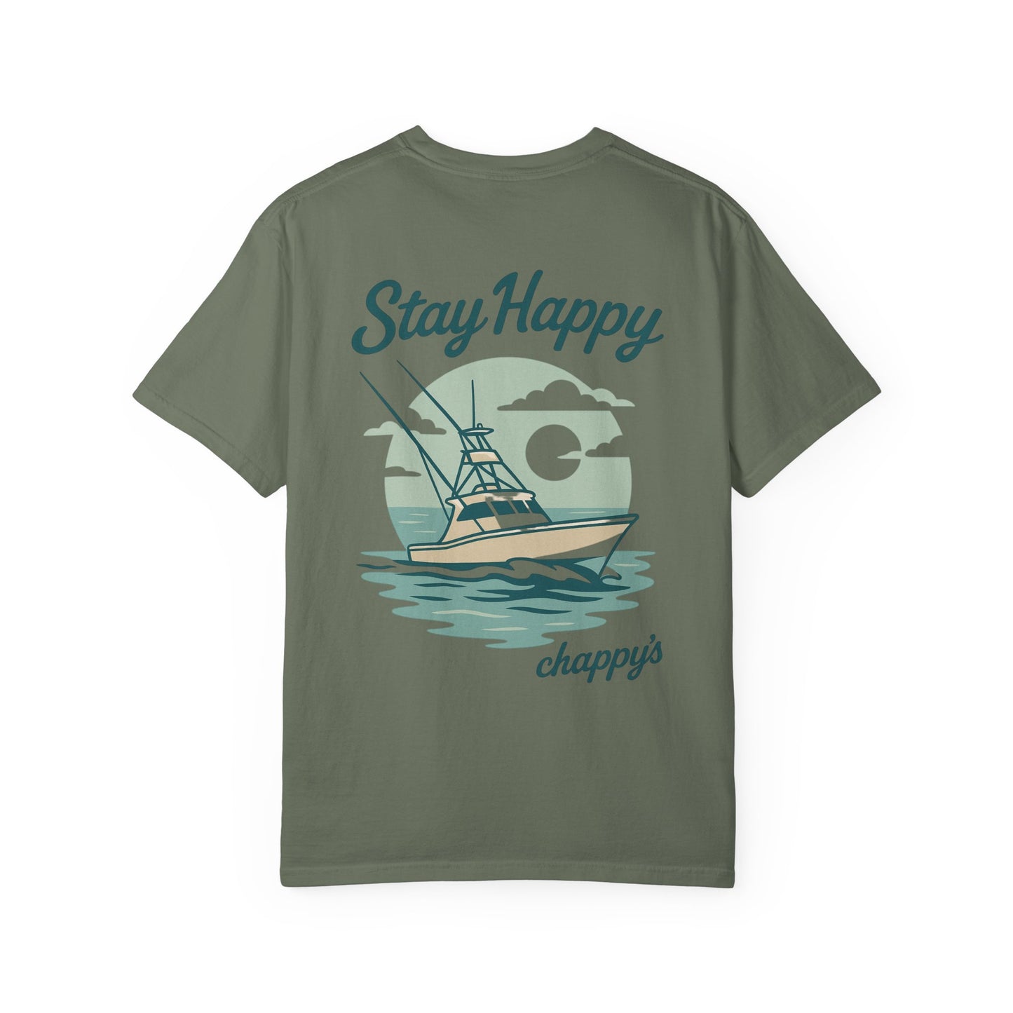 Stay Happy Sport Fishing T