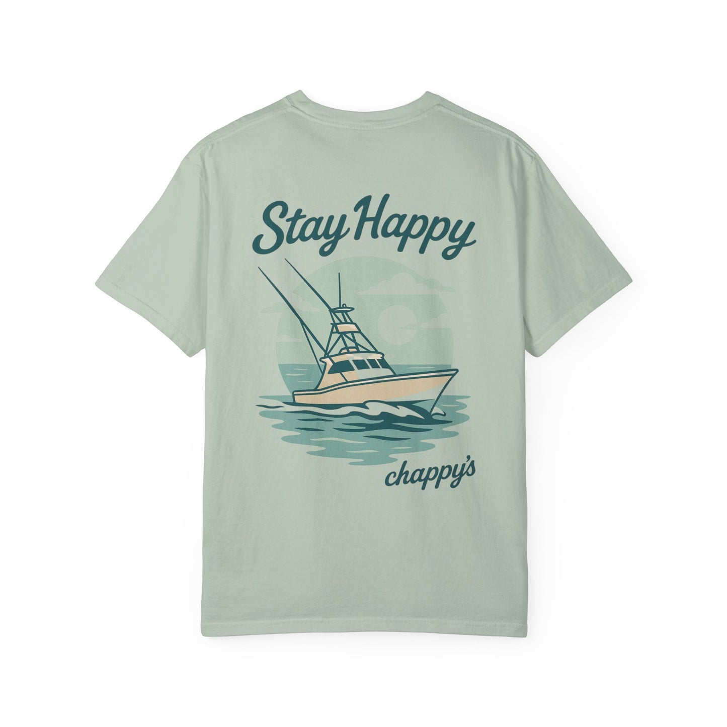 Stay Happy Sport Fishing T