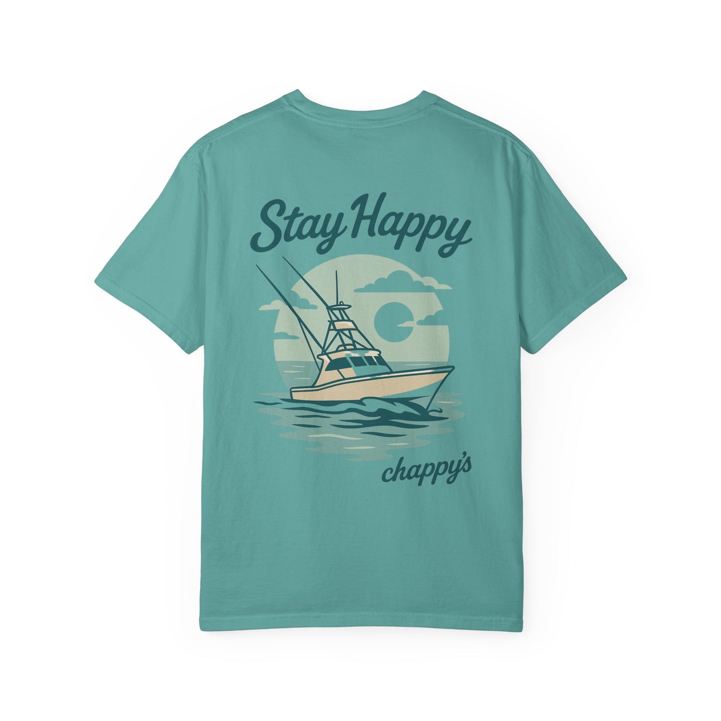 Stay Happy Sport Fishing T