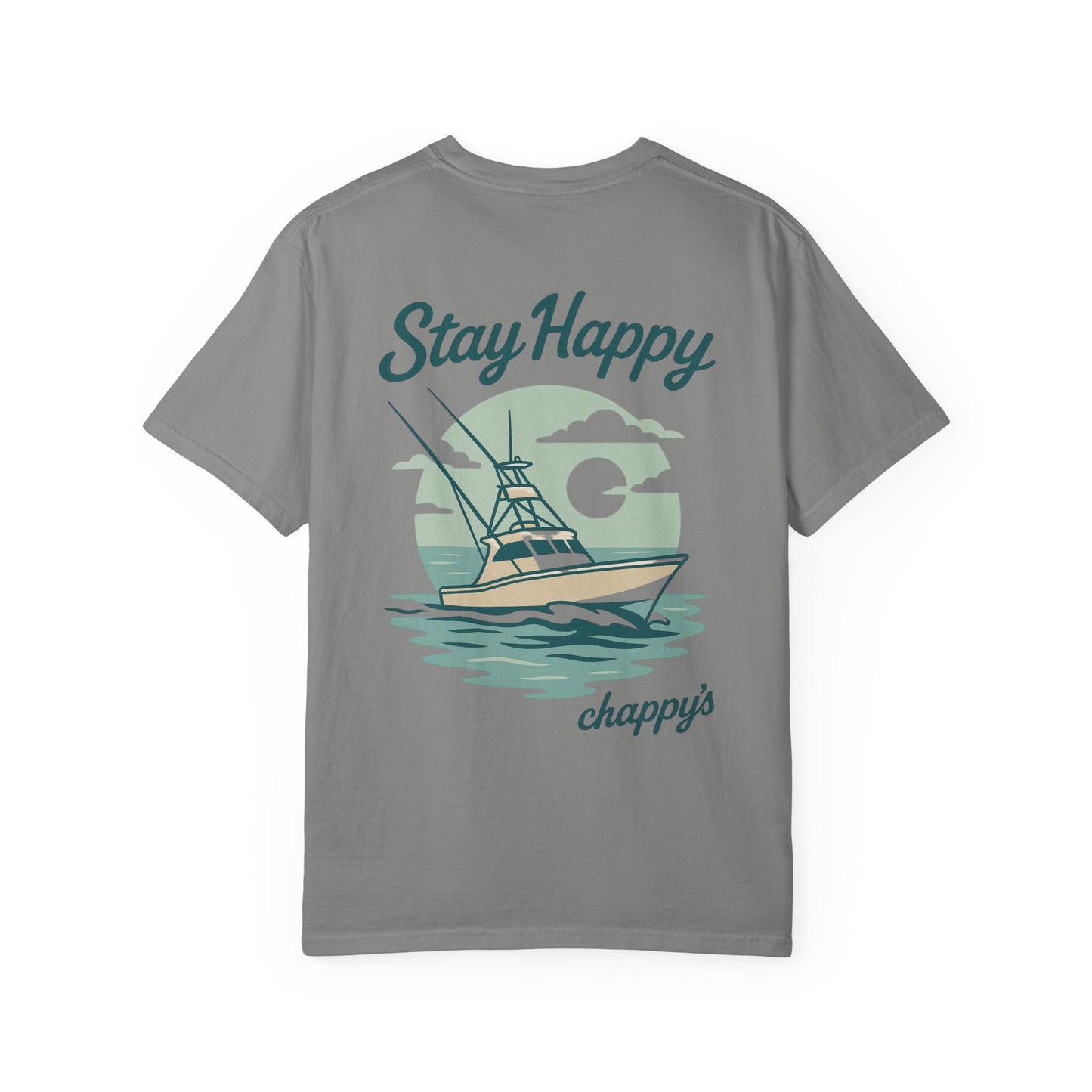 Stay Happy Sport Fishing T