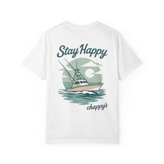 Stay Happy Sport Fishing T
